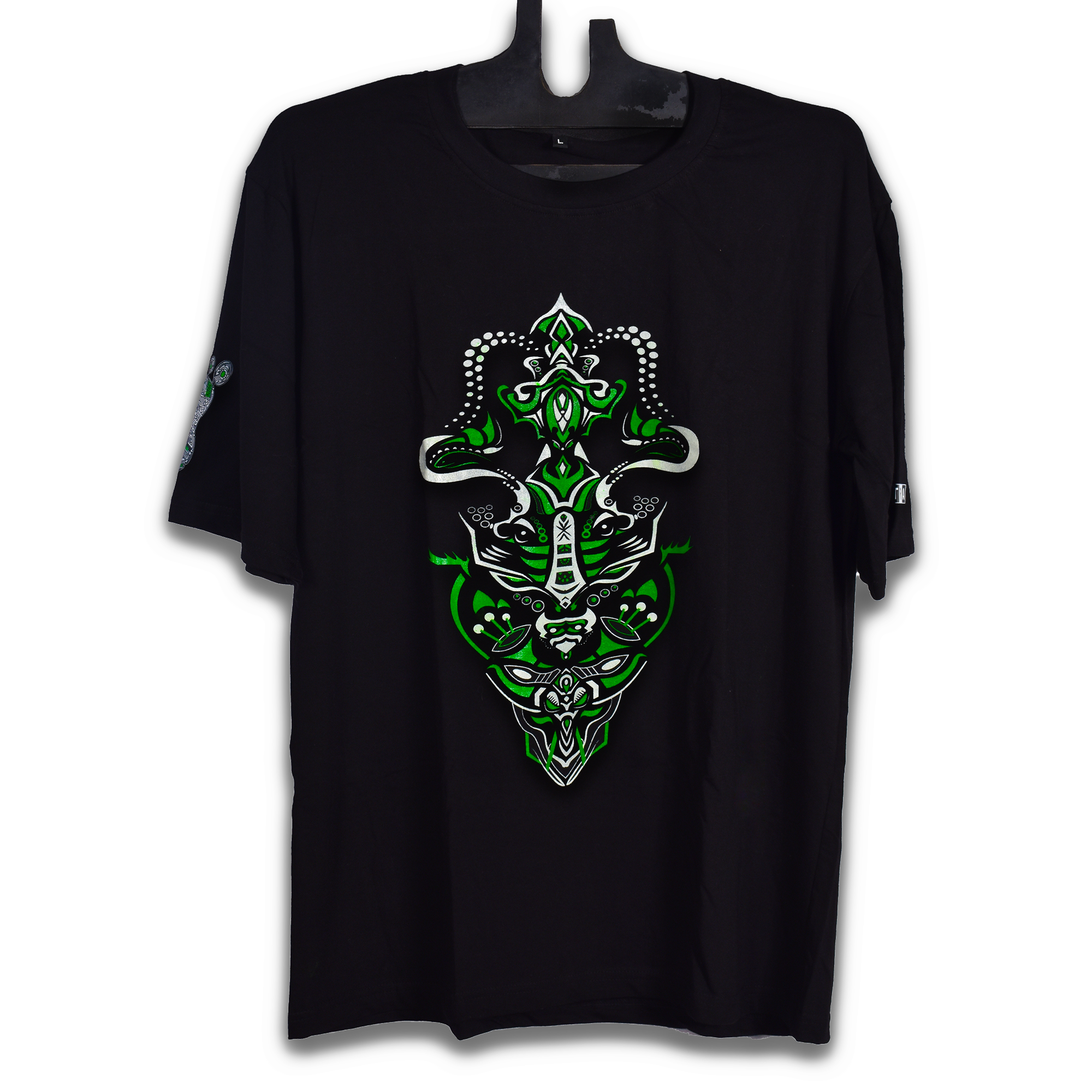 Glow in Dark T-Shirt - {EMPIRE SHIELD} Psychedelic UV glow Design