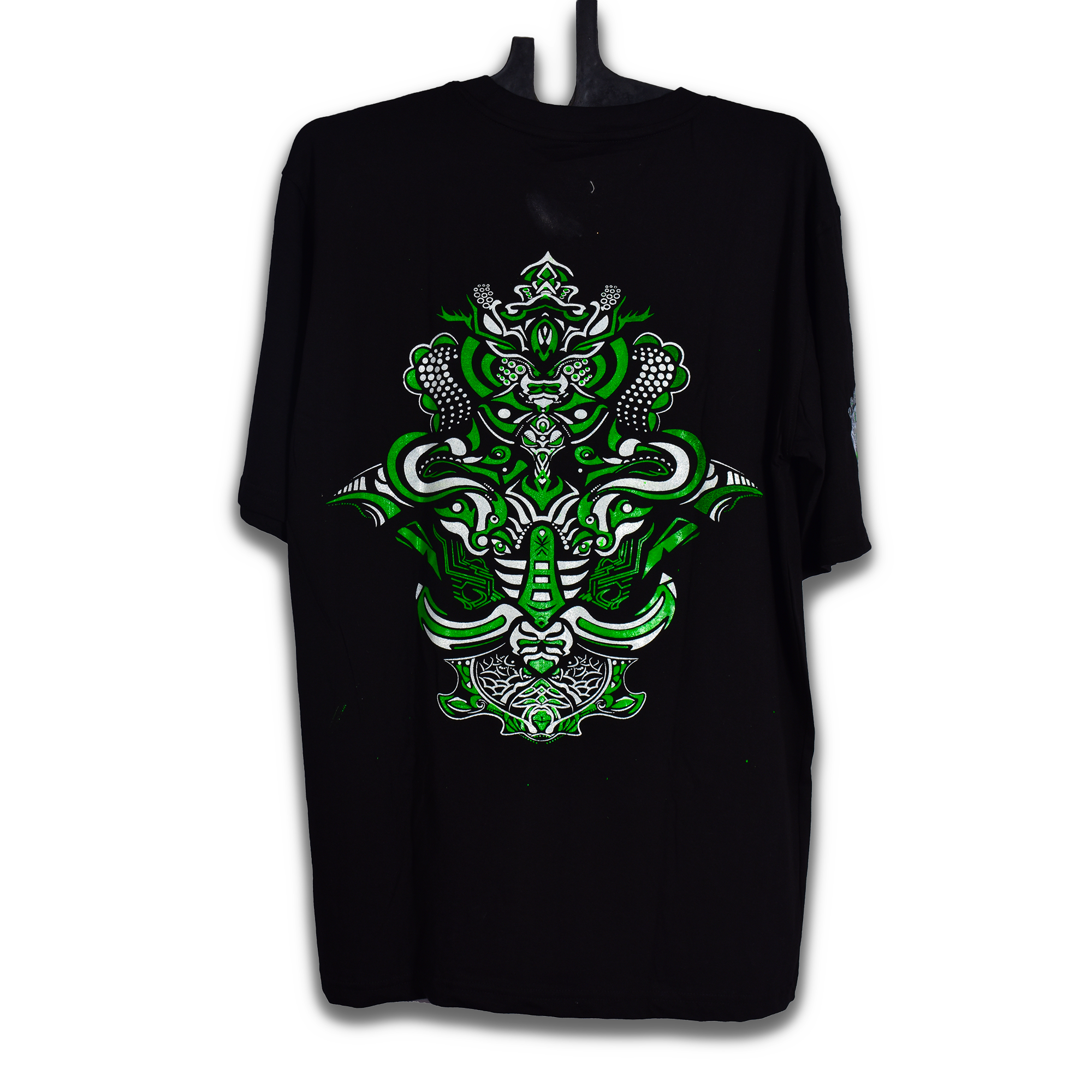 Glow in Dark T-Shirt - {EMPIRE SHIELD} Psychedelic UV glow Design
