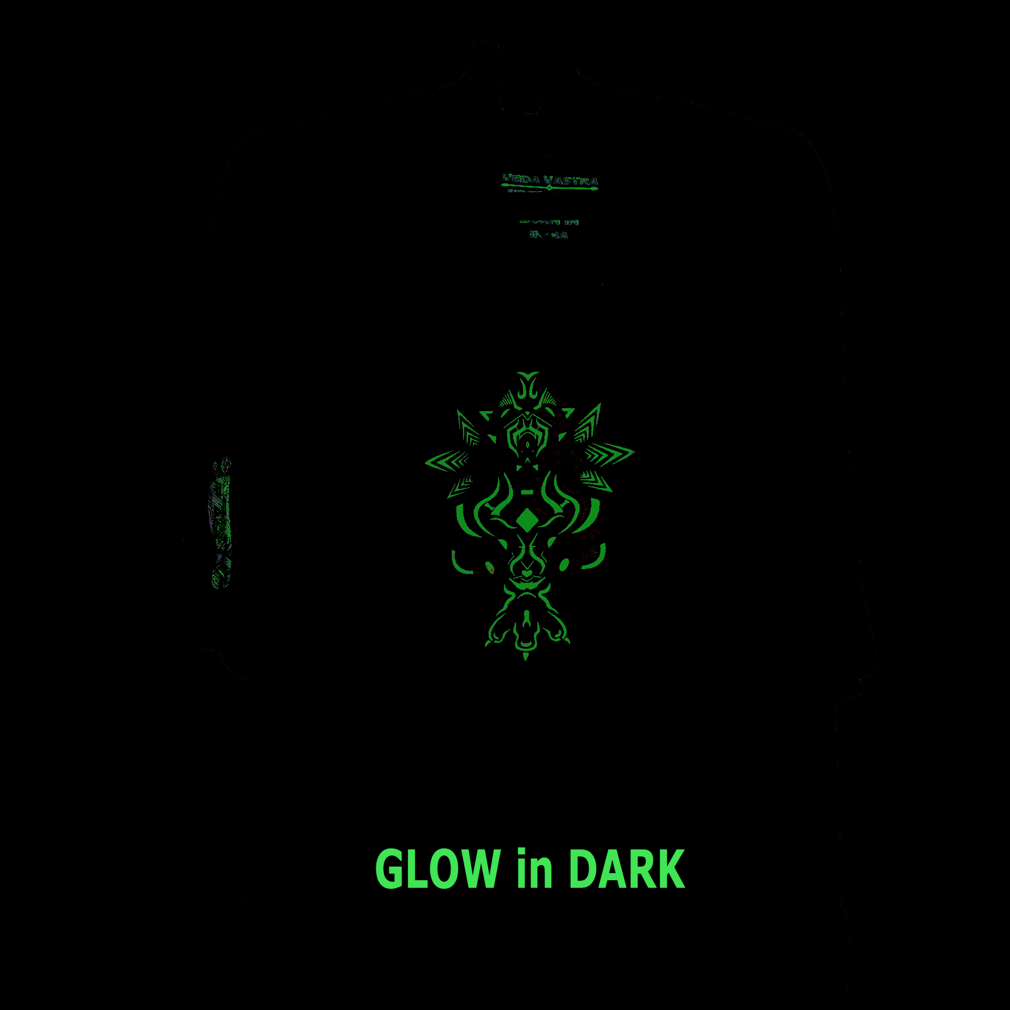 TRIPOWER Unisex T-Shirt | Oversized UV GLOW | GLOW IN DARK | PUFF PRINT