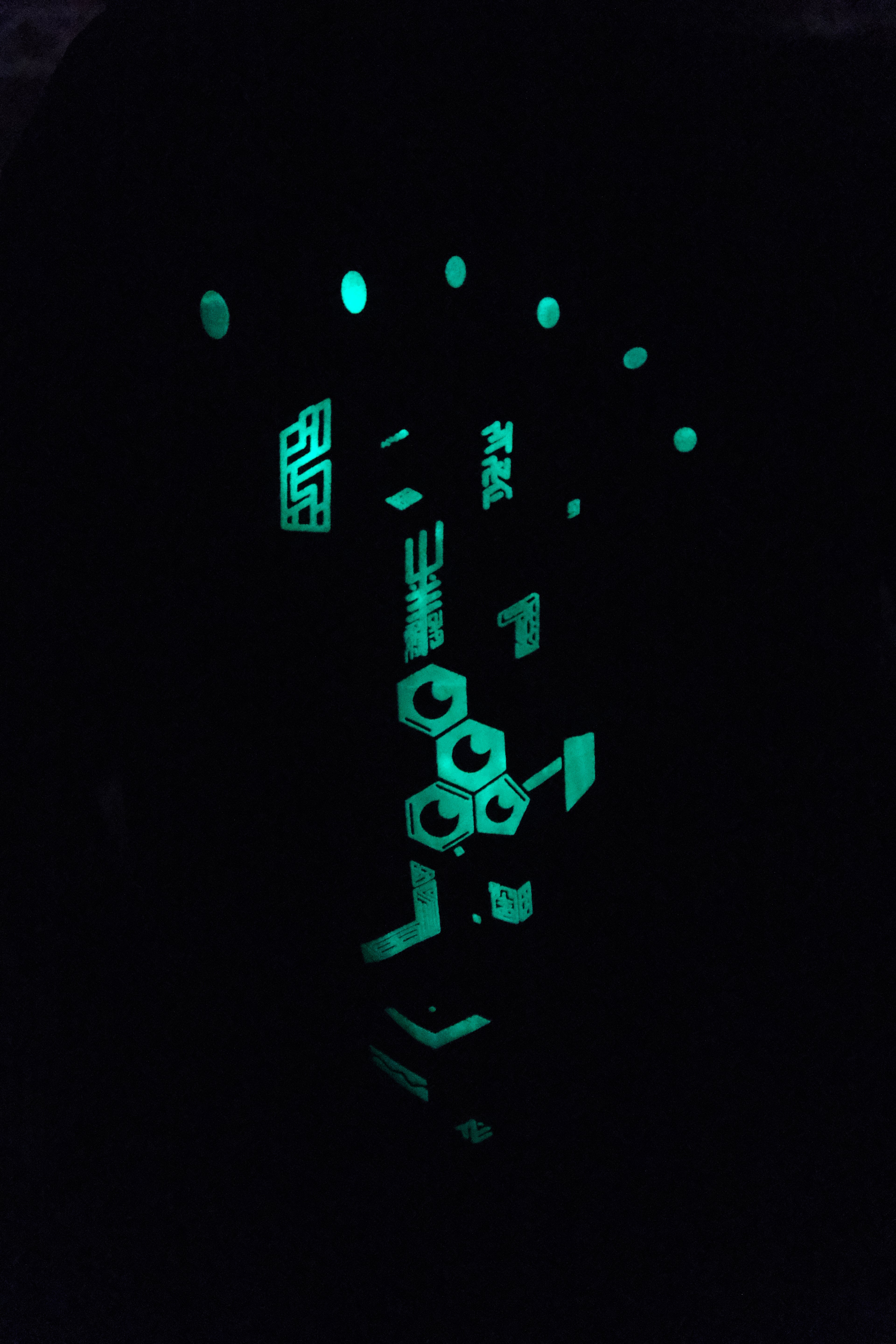 VEDA OFFICIAL | Oversized T-Shirt | Glow in Dark with Puff Print