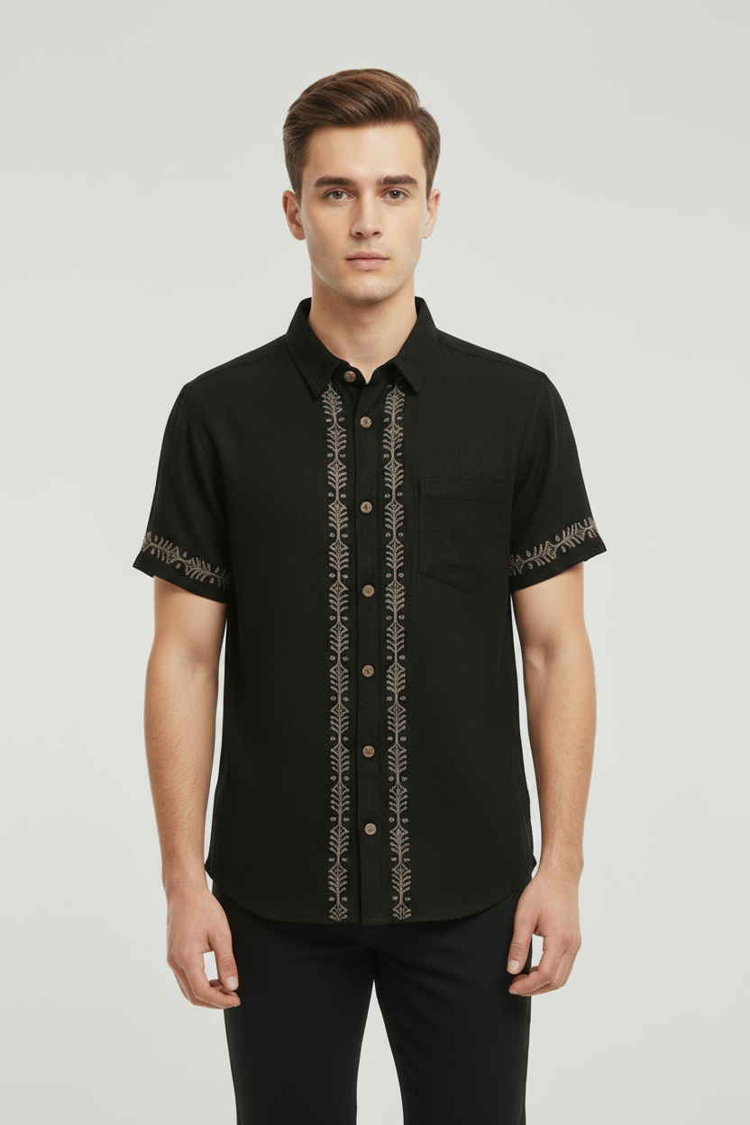 BLOCK PRINT SHIRT